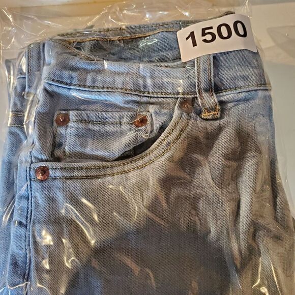 Levis 502 Jeans Womens 14 Reg W27xL27 Blue Taper Straight Leg Denim - Picture 10 of 10